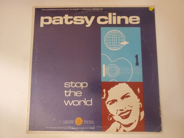 Patsy Cline Stop the World vinyl record