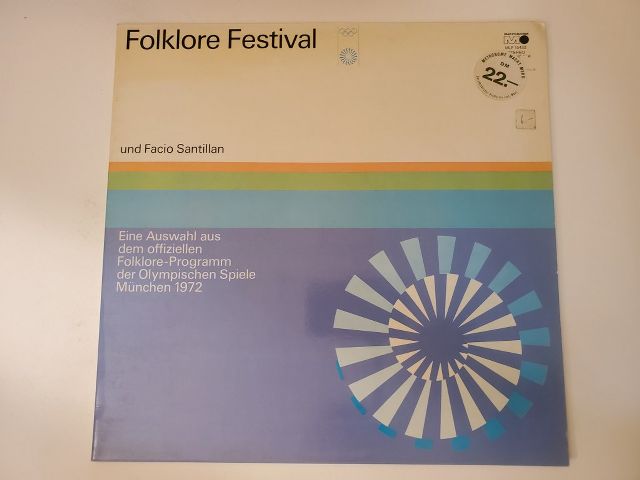 Facio Santillan Folklore Festival vinyl record