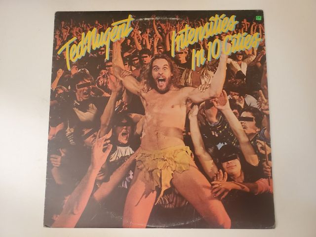 Ted Nugent Intensities in 10 Cities vinyl record
