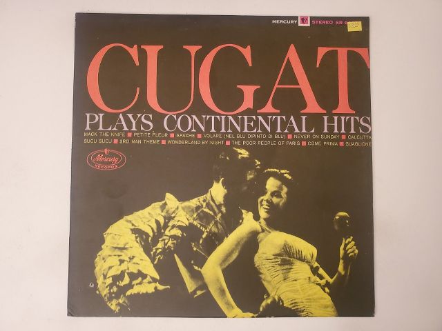 Xavier Cugat Cugat Plays Continental Hits vinyl record