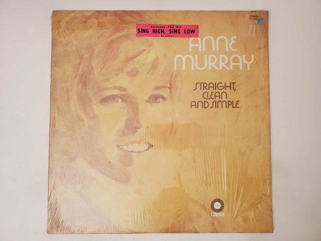 Anne Murray Straight, Clean and Simple vinyl record