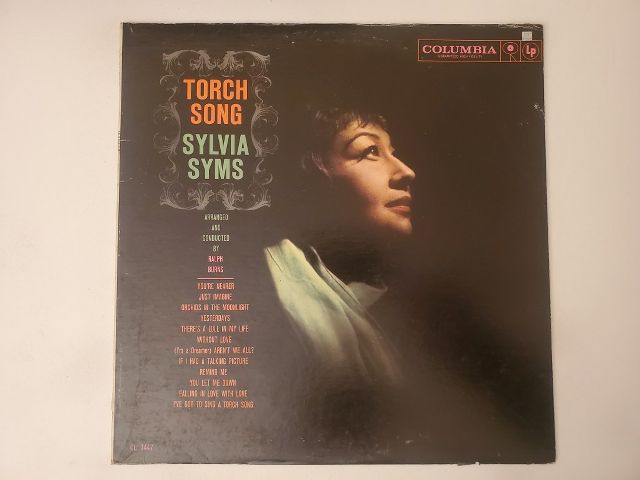 Sylvia Syms Torch Song vinyl record