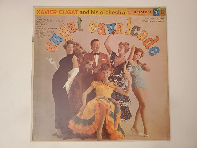 Xavier Cugat and His Orchestra Cugat Cavalcade vinyl record