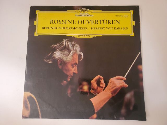 Herbert von Karajan Rossini: Ouvert?ren vinyl record