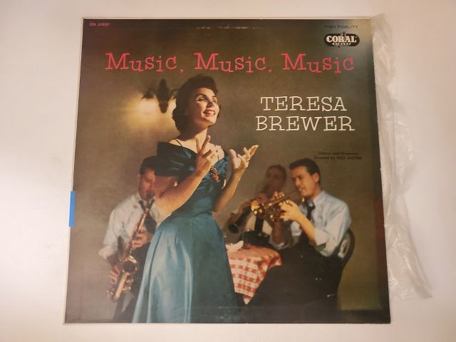 Teresa Brewer Music, Music, Music vinyl record