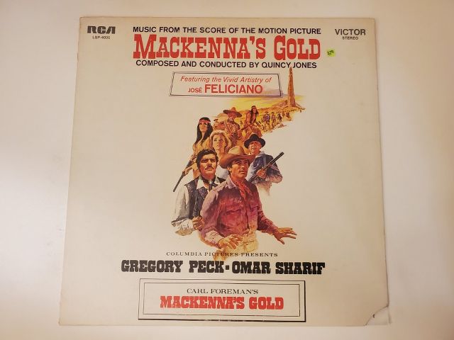 Quincy Jones Mackenna's Gold vinyl record