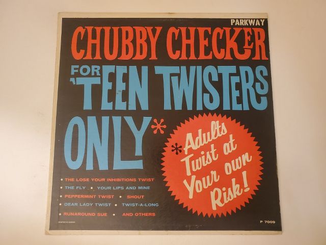 Chubby Checker For 'Teen Twisters Only vinyl record