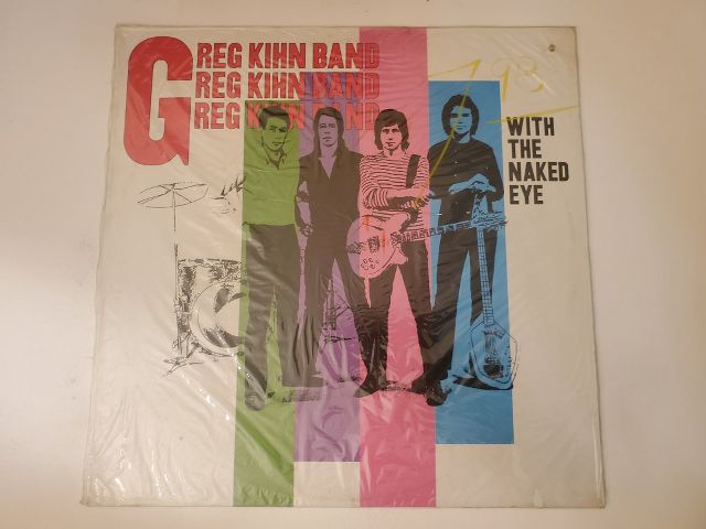 Greg Kihn Band With the Naked Eye vinyl record