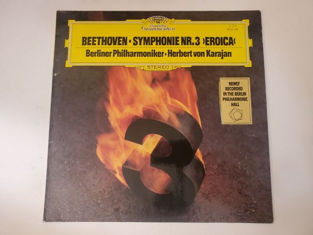 Berliner Philharmoniker - Herbert von Karajan Beethoven: Symphonie Nr. 3 'Eroica' vinyl record