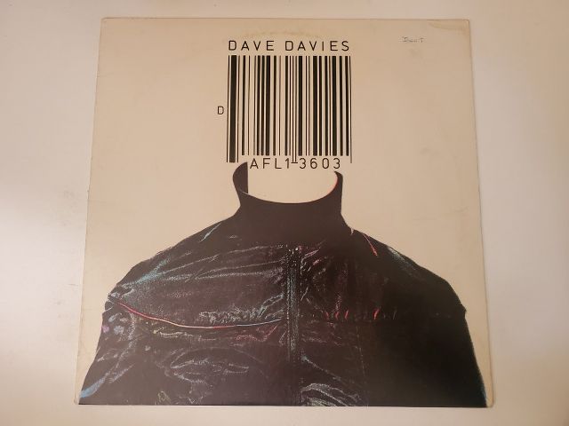Dave Davies AFL1-3603 vinyl record