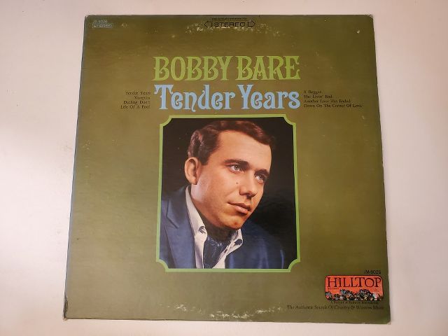 Bobby Bare Tender Years vinyl record