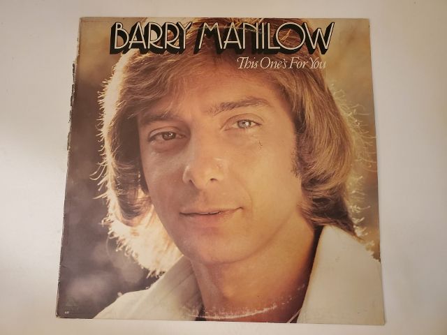 Barry Manilow This One's For You vinyl record