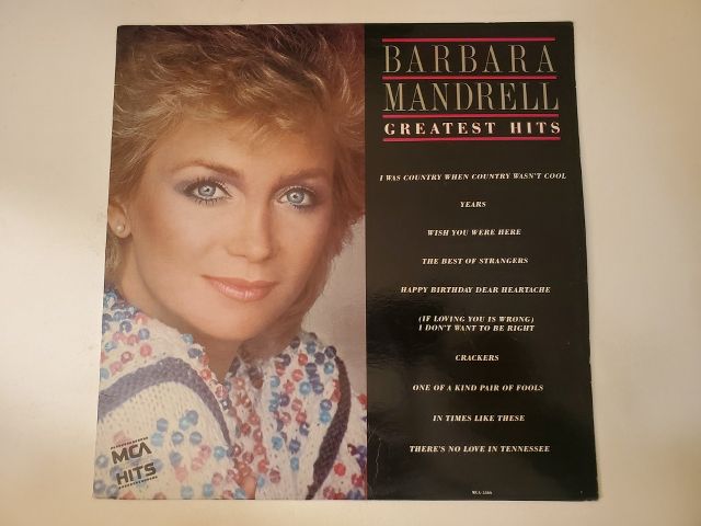 Barbara Mandrell Greatest Hits vinyl record