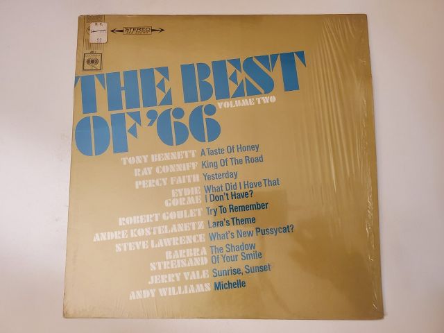 Various Artists The Best of '66 Volume Two vinyl record
