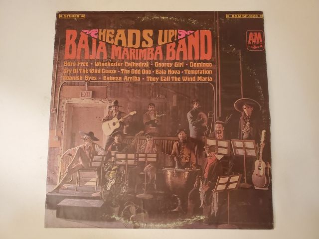 Baja Marimba Band Heads Up! vinyl record