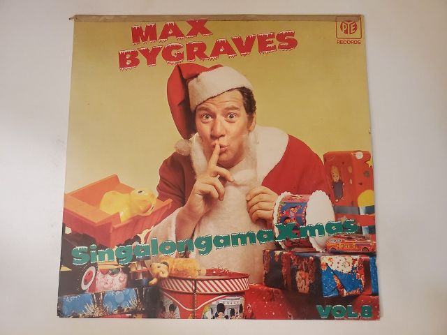 Max Bygraves Singalongamax Xmas Vol. 8 vinyl record