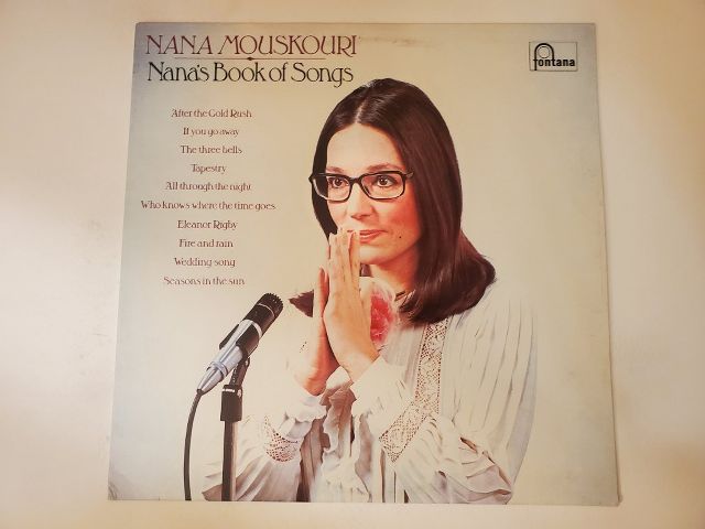 Nana Mouskouri Nana's Book of Songs vinyl record