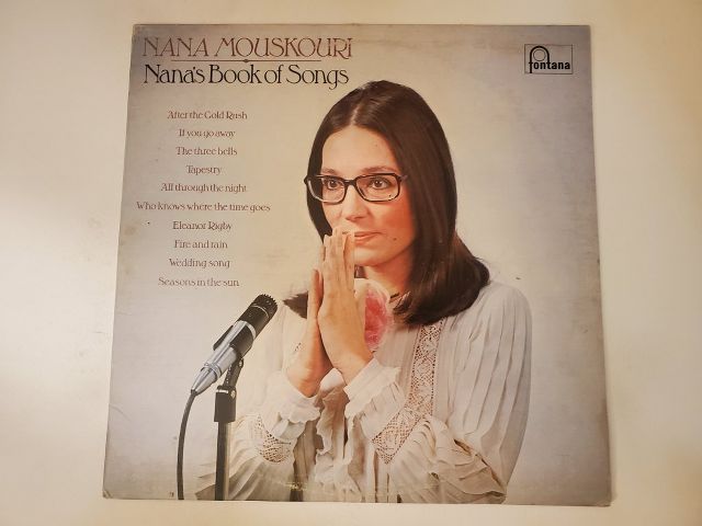 Nana Mouskouri Nana's Book of Songs vinyl record