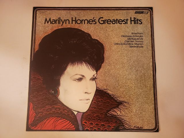 Marilyn Horne Marilyn Horne's Greatest Hits vinyl record