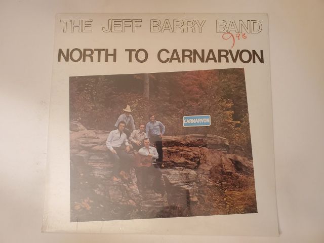 The Jeff Barry Band North to Carnarvon vinyl record