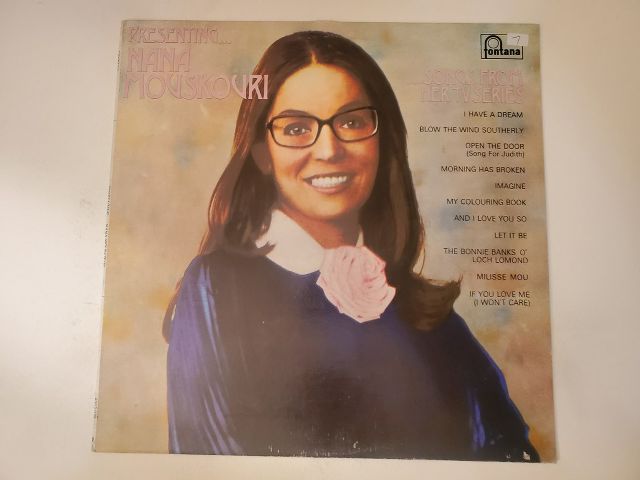 Nana Mouskouri Presenting... Nana Mouskouri - Songs from Her TV Series vinyl record