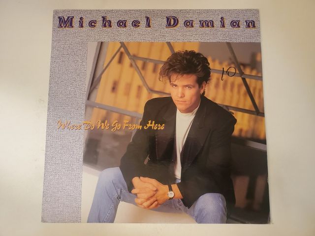 Michael Damian Where Do We Go From Here vinyl record