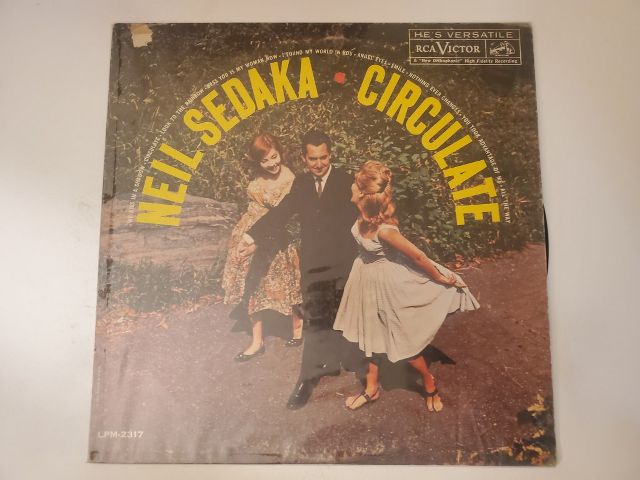 Neil Sedaka Circulate vinyl record