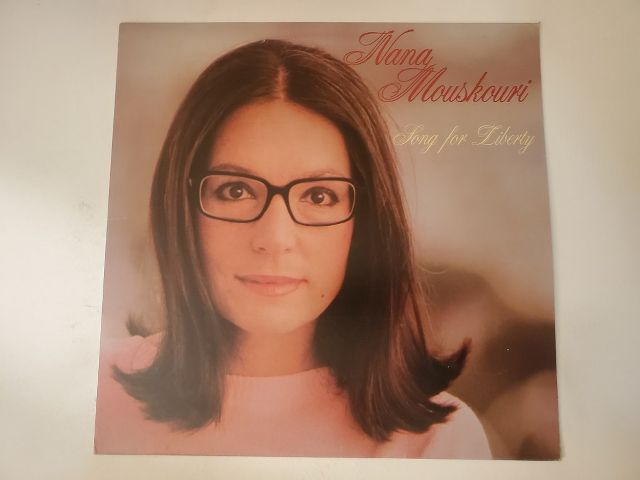 Nana Mouskouri Song for Liberty vinyl record