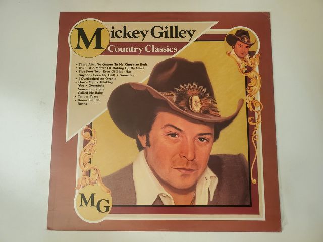 Mickey Gilley Country Classics vinyl record