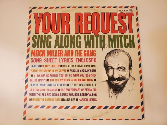 Mitch Miller and The Gang Your Request - Sing Along with Mitch vinyl record