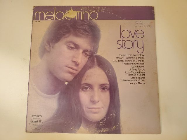 Melachrino Love Story vinyl record