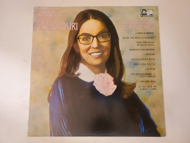 Nana Mouskouri Presenting... Songs From Her TV Series vinyl record