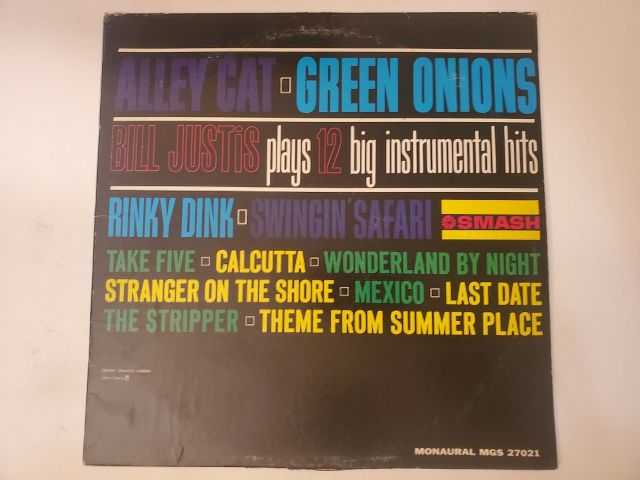 Bill Justis Plays 12 Big Instrumental Hits vinyl record