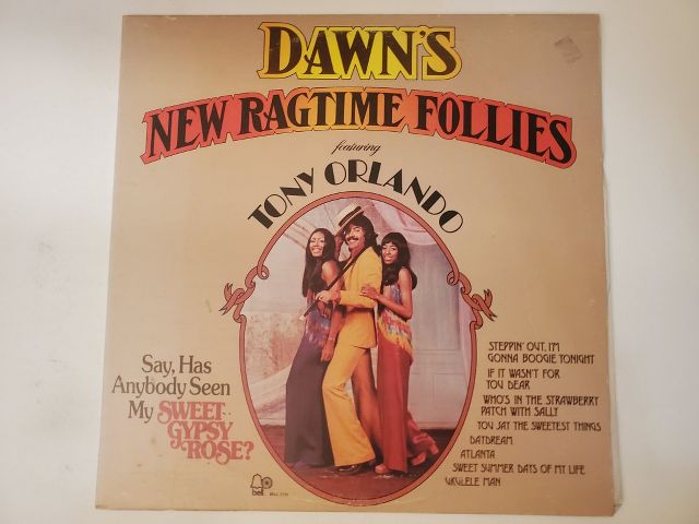 Tony Orlando and Dawn Dawn's New Ragtime Follies vinyl record