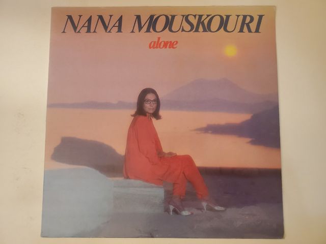 Nana Mouskouri Alone vinyl record