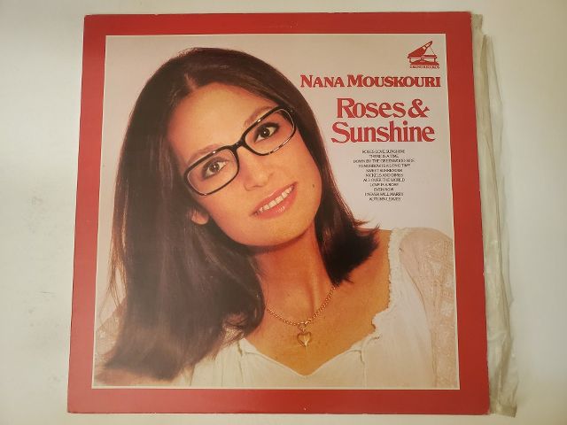 Nana Mouskouri Roses & Sunshine vinyl record