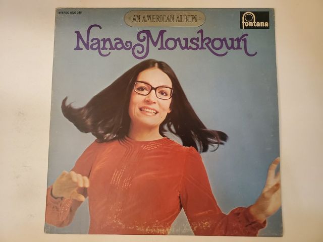 Nana Mouskouri An American Album vinyl record