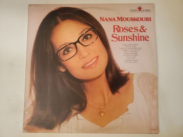 Nana Mouskouri Roses & Sunshine vinyl record