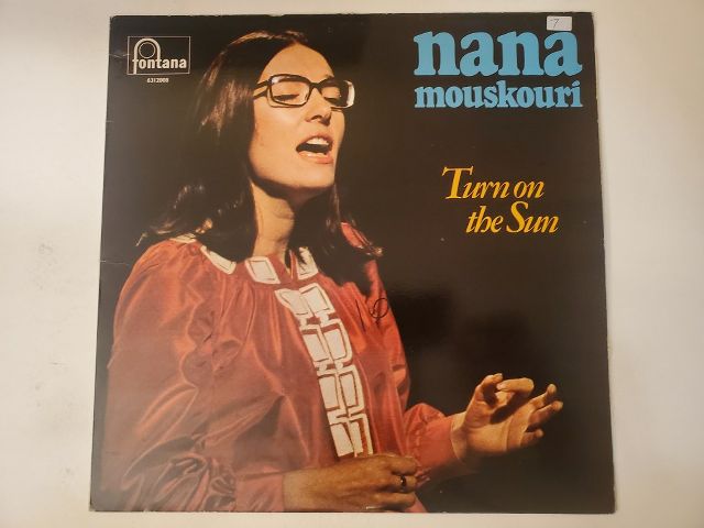 Nana Mouskouri Turn on the Sun vinyl record
