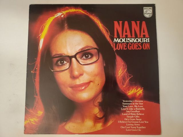 Nana Mouskouri Love Goes On vinyl record
