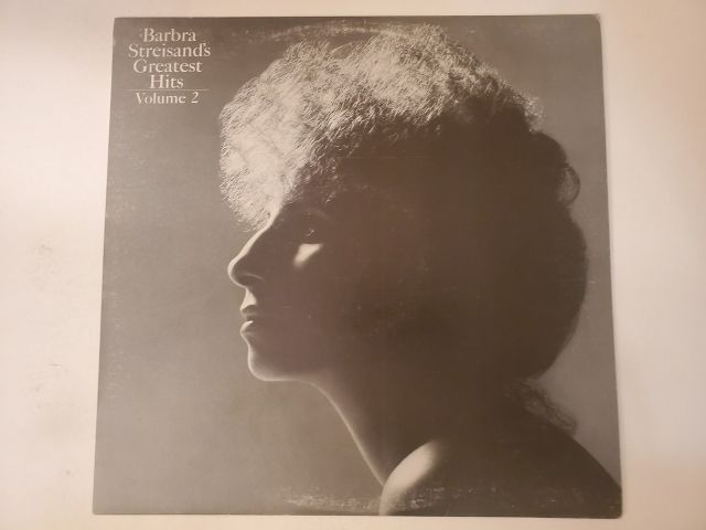 Barbra Streisand Barbra Streisand's Greatest Hits Volume 2 vinyl record