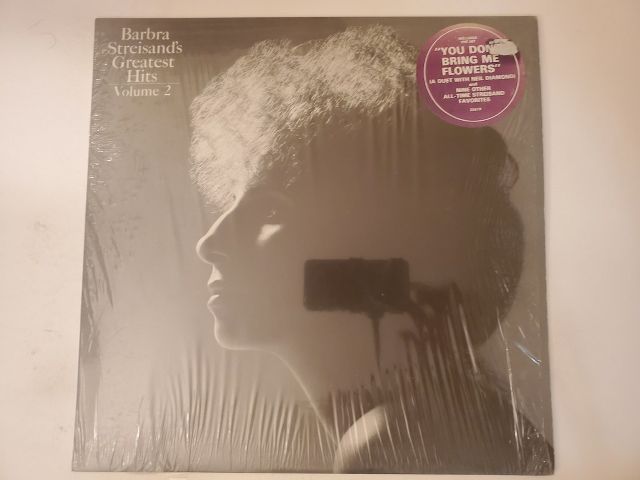 Barbra Streisand Greatest Hits Volume 2 vinyl record