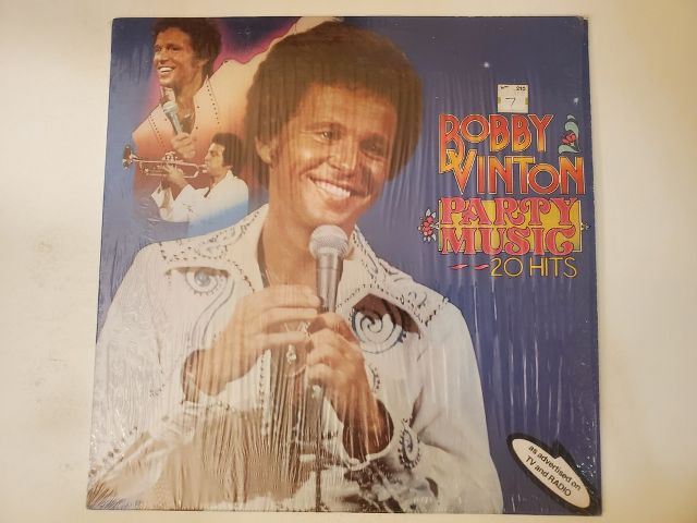 Bobby Vinton Party Music - 20 Hits vinyl record