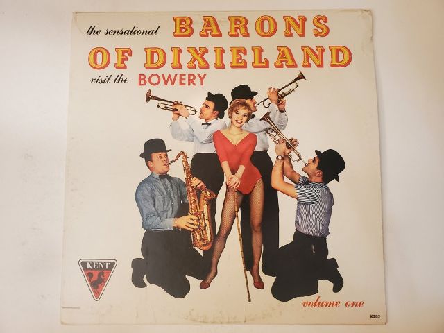 Barons of Dixieland Visit the Bowery vinyl record