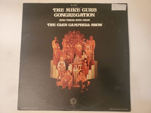 The Mike Curb Congregation Sing Their Hits from The Glen Campbell Show vinyl record