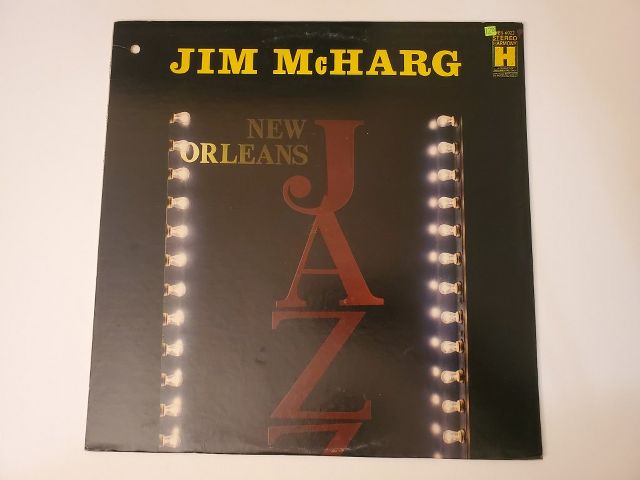 Jim McHarg New Orleans Jazz vinyl record