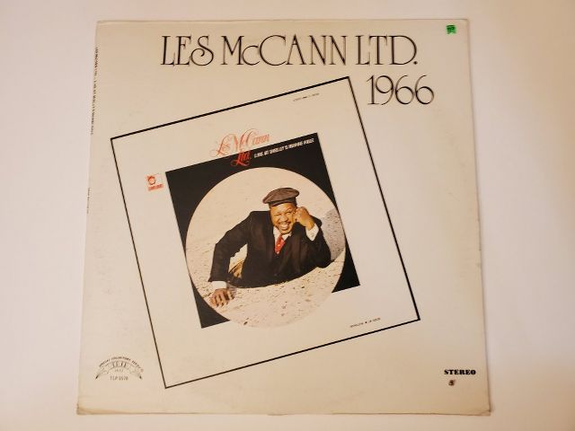 Les McCann Ltd. Live at Shelly's Manne-Hole vinyl record