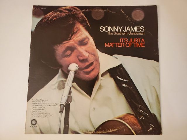 Sonny James It's Just a Matter of Time vinyl record