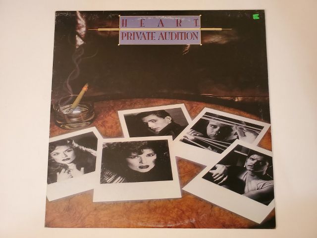 Heart Private Audition vinyl record