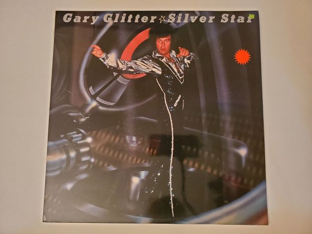 Gary Glitter Silver Star vinyl record